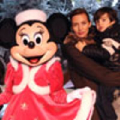 Nieves Álvarez se sumerge con su marido y sus hijos en el mundo mágico de Disney