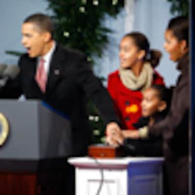 Los Obama nos enseñan la decoración navideña de la Casa Blanca