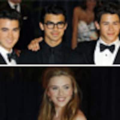 Scarlett Johansson, los Jonas Brothers, Jessica Simpson y Steven Spielberg, invitados de excepción de los Obama