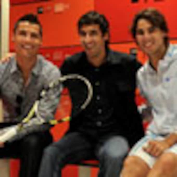 Parejas famosas y rostros conocidos, reunidos en la Caja Mágica para apoyar a los tenistas españoles en el Masters de Madrid