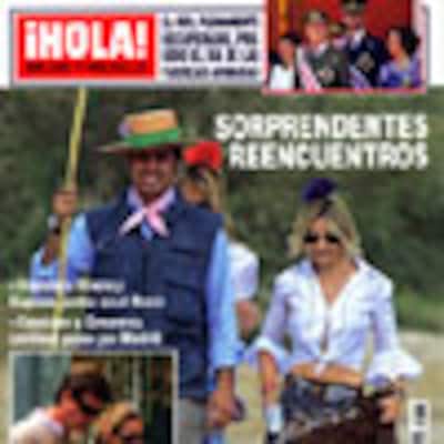 En ¡HOLA!, sorprendentes reencuentros: Francisco Rivera y Eugenia, juntos en el Rocío; Cayetano y Genoveva, cariñoso paseo por Madrid