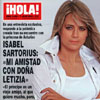 Entrevista exclusiva a Isabel Sartorius en la revista ¡HOLA!: 'Mi amistad con doña Letizia'