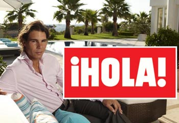 La revista ¡HOLA! de esta semana les ofrece un formidable reportaje de Rafa Nadal, la leyenda del tenis español