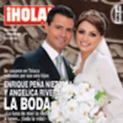 ¡HOLA! México adelanta su salida. Entrevistas y fotografías exclusivas. Enrique Peña Nieto y Angélica Rivera, la boda