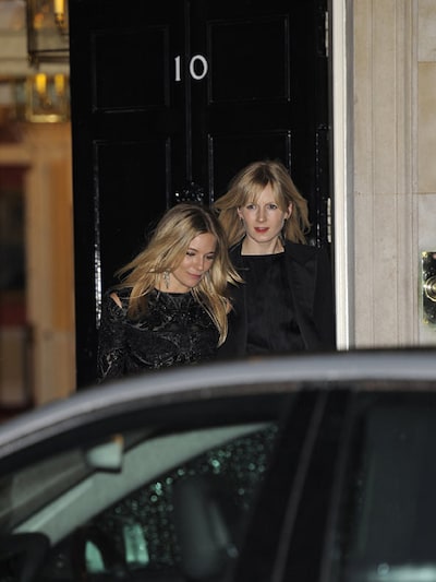 La primera dama Samantha Cameron, anfitriona de una cita con la moda en el número 10 de Downing Street