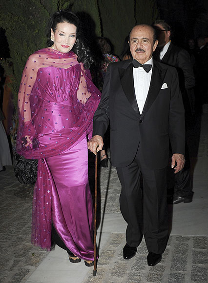 El matrimonio Khashoggi, fundadores de 'Children for Peace'