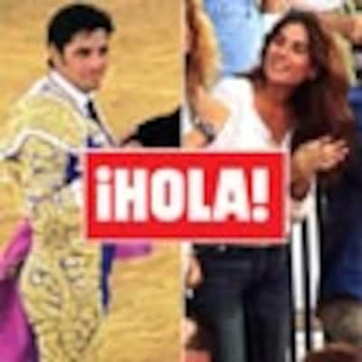 Fotos exclusivas en ¡HOLA!: Lourdes Montes acudió a ver torear por primera vez a Francisco Rivera