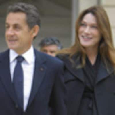 Carla Bruni y Nicolás Sarkozy, padres de una niña