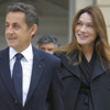 Carla Bruni y Nicolás Sarkozy, padres de una niña