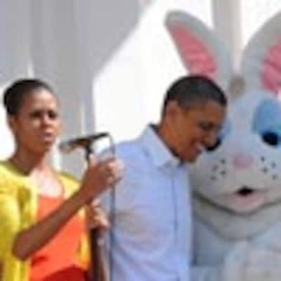 Obama, presidente de los niños durante la tradicional Carrera de Huevos de Pascua