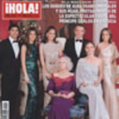 En ¡HOLA!: Los duques de Alba, Isabel Preysler y sus hijas, protagonistas de la espectacular fiesta del príncipe Carlos en Escocia