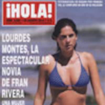 En ¡HOLA!: Lourdes Montes, la espectacular novia de Fran Rivera