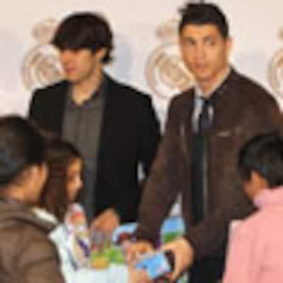 Cristiano Ronaldo, Kaká, Rudy Fernández… ayudantes de Papá Noel por un día