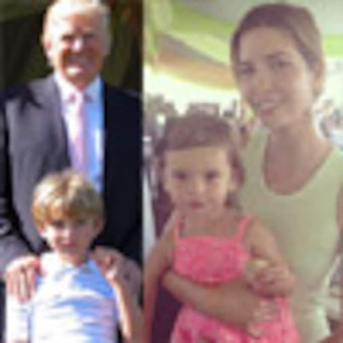 Barron y Arabella, los pequeños de la familia Trump, ya van a las fiestas con sus padres