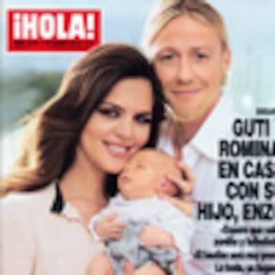 Exclusiva en ¡HOLA!: Guti y Romina, en casa con su hijo, Enzo