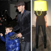 David Beckham sale a cenar con sus hijos, mientras Victoria 'enloquece' con los preparativos de su desfile