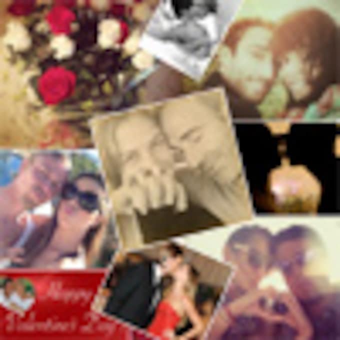 ¡El amor está en la red! Las fotografías más románticas de las 'celebrities' en San Valentín