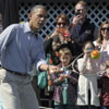 Deporte, cuentacuentos y un tesoro muy dulce... la 'ajetreada' Pascua de los Obama