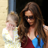 La pequeña Harper, el sol de Victoria Beckham