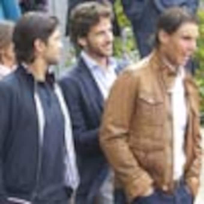 Rafa Nadal, Feliciano López, Fernando Verdasco, tres guapos del tenis listos para jugar en Madrid