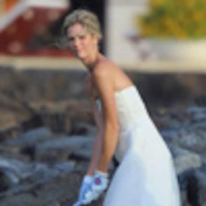 La golfista Anna Rawson y el agente de Hollywood Ted Chervin contraen matrimonio a golpe de swing 
