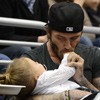 David Beckham se desvive por las dos mujeres de su vida