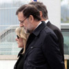 Mariano Rajoy, triste último adiós a su hermano Luis en Pontevedra