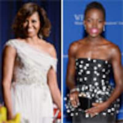 Michelle Obama, una elegante anfitriona de Lupita Nyong'o, Sofía Vergara, Irina Shayk... en la cena de corresponsales de la Casa Blanca