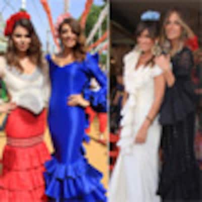 Flamenco y 'pescaíto frito', Raquel Revuelta, Marisa Jara y Víctor Puerto, al calor de la Feria de Abril