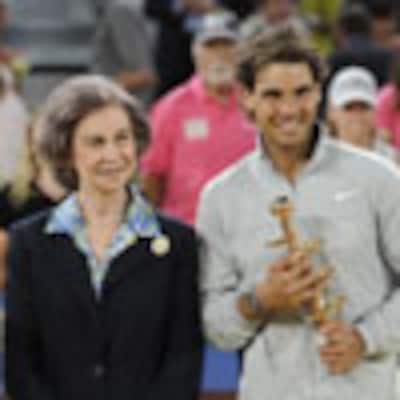 Helen Lindes, Rudy Fernández, Hiba Abouk, Álex González... celebran la victoria de Rafa Nadal