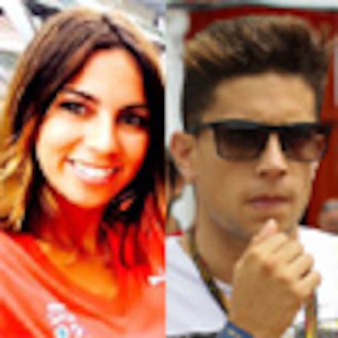 Marc Bartra, inseparable de Melissa Jiménez, acude a las carreras de Montmeló