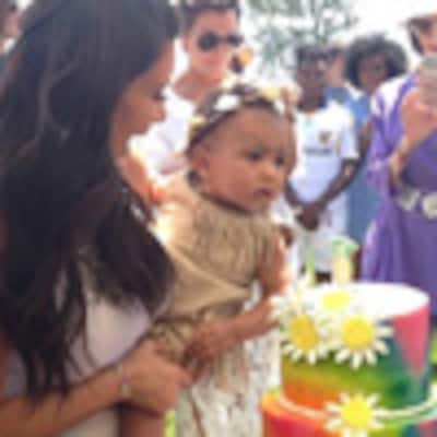 Kim Kardashian celebra el primer cumpleaños de su hija con una fiesta hippie al estilo Coachella