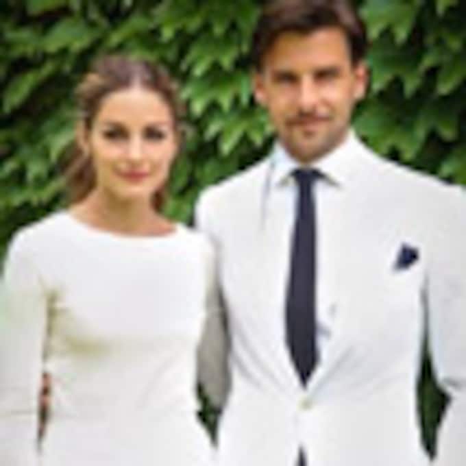 Primeras imágenes de la blanca boda civil de Olivia Palermo y Johannes Huebl