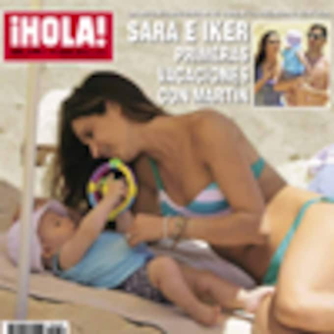 En ¡HOLA!: Las mejores imágenes de las primeras vacaciones de Iker Casillas y Sara Carbonero con Martín