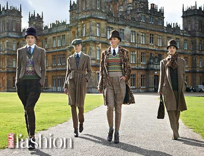 De película: Los diseños de Ralph Lauren se cuelan en Downton Abbey