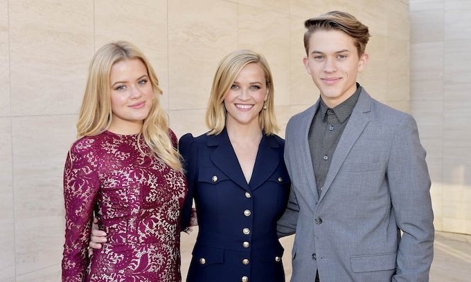 Reese Witherspoon con sus hijos Ava y Deacon Phillippe
