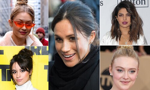 Meghan Markle's messy bun and more 'effortless' celebrity hairstyles for inspiration
