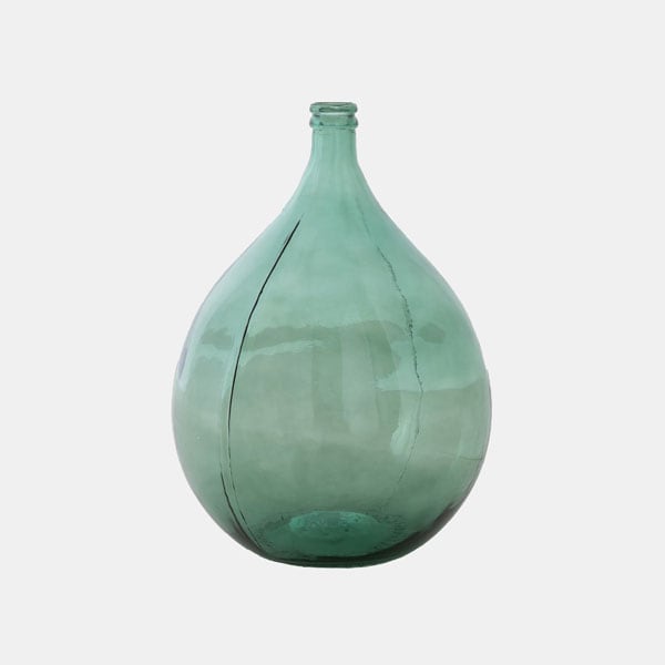 Jarrón de cristal de estilo 'vintage'