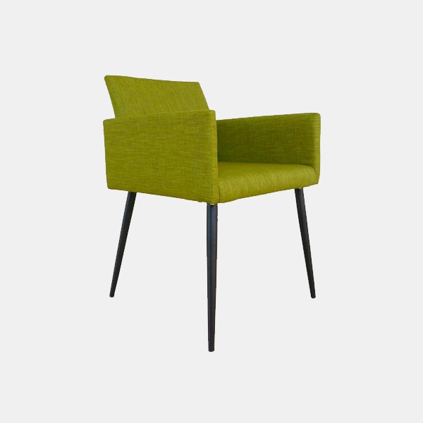 Silla de comedor verde