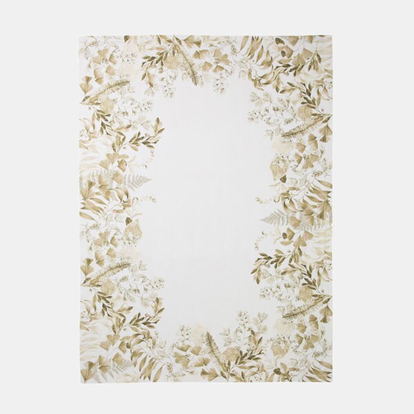 Mantel con motivos florales