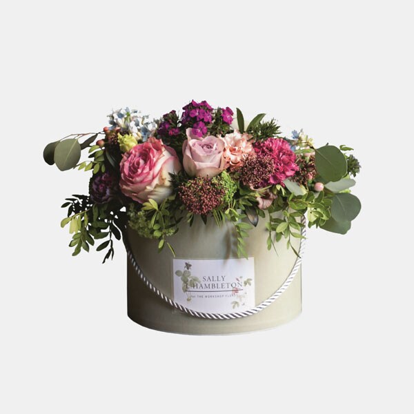 Sombrero de flores