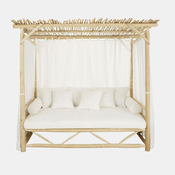 Cama balinesa de exterior