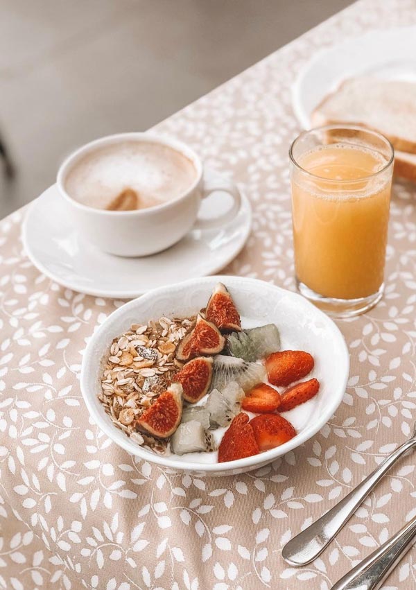 Desayuno saludable de Lou Mend-Meli
