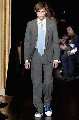 Imagen de la Semana de la moda masculina de París en el otoño-invierno de 2007