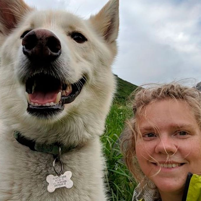 Nanook, el perro que salvó a una joven sorda de morir en las montañas de Alaska
