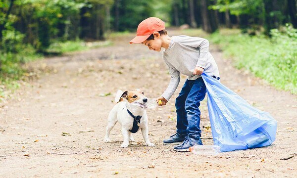 Tu mascota puede ayudarte a cuidar al medio ambiente