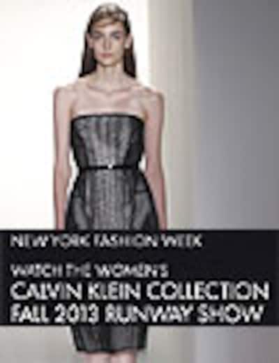 Así ha sido la retransmisión del desfile de Calvin Klein Collection en la 'New York Fashion Week'. ¡No te lo pierdas!