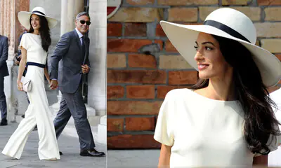 Los cuatro 'looks' de Amal Alamuddin para las celebraciones de su boda con George Clooney