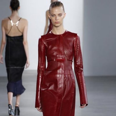 Así es la nueva colección de Calvin Klein Collection en la New York Fashion Week