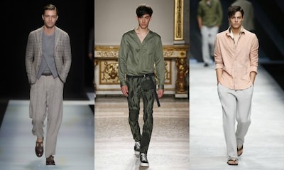 Giorgio Armani protagoniza el desfile más 'cool' de la última jornada de la 'fashion week' de Milán